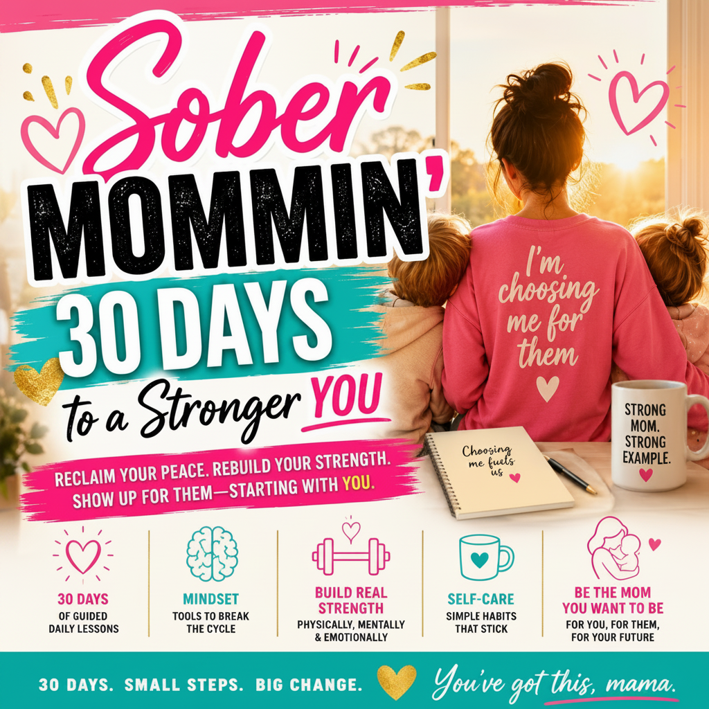 Sober Mommin' 30 days to stronger you